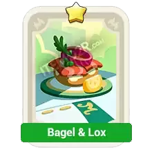 Bagel mit Lachs