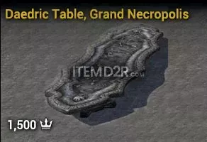 Daedric Table, Grand Necropolis