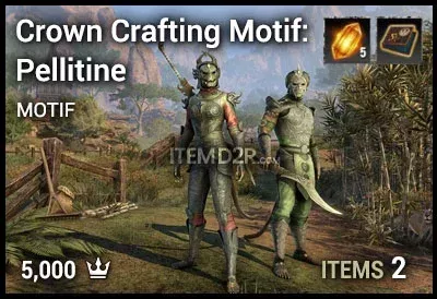 Crown Crafting Motif: Pellitine