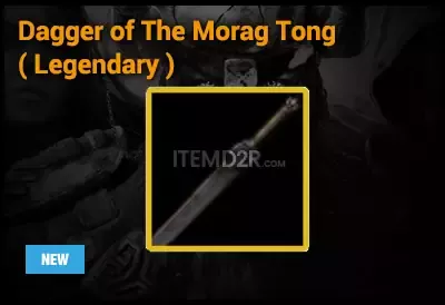 [EU]Dagger of The Morag Tong ( Legendary )