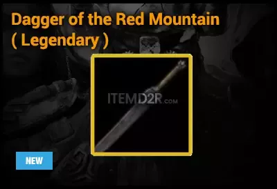 [EU]Dagger of the Red Mountain( Legendary )