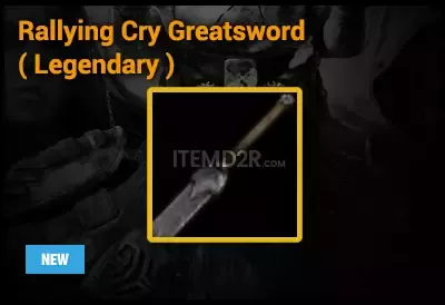 [EU]Rallying Cry Greatsword ( Legendary )