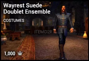 Wayrest Suede Doublet Ensemble