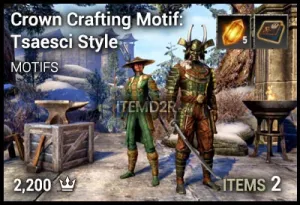 Crown Crafting Motif: Tsaesci Style