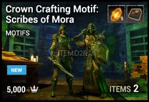 Crown Crafting Motif: Scribes of Mora