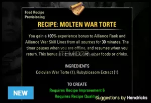 [EU]Recipe: Molten War Torte