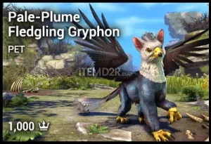 Pale-Plume Fledgling Gryphon