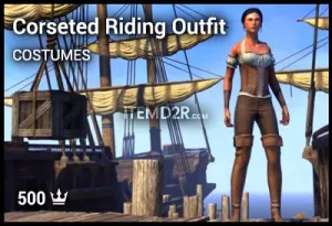 Corseted Riding Outfit