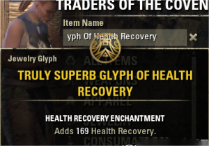 [NA]Truly Superb Glyph Of Health Recovery