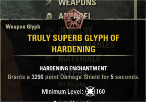 [NA]Truly Superb Glyph Of Hardening