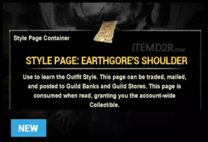 [NA]Style Page: Earthgore's Shoulder