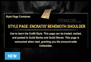 [EU]Style Page: Encratis' Behemoth Shoulder