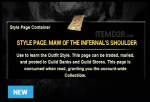 [EU]Style Page: Maw of the Infernal's Shoulder