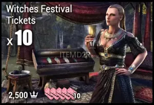 Witches Festival Tickets x 10