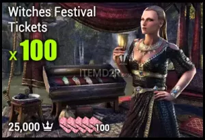 Witches Festival Tickets x 100