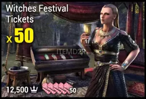 Witches Festival Tickets x 50