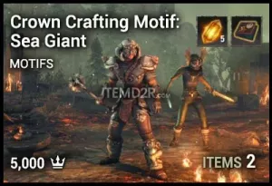 Crown Crafting Motif: Sea Giant