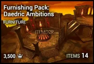 Furnishing Pack: Daedric Ambitions