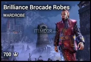 Brilliance Brocade Robes