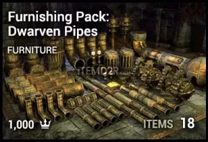 Furnishing Pack: Dwarven Pipes