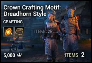 Crown Crafting Motif: Dreadhorn Style