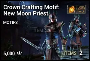 Crown Crafting Motif: New Moon Priest