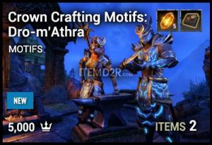 Crown Crafting Motifs: Dro-m'Athra