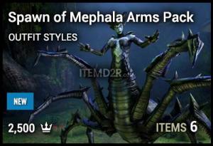 Spawn of Mephala Arms Pack