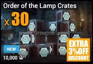 Order of the Lamp Crates x30