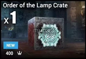 Order of the Lamp Crates x1