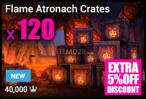 Flame Atronach Crate x120