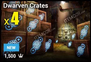 Dwarven Crates x4