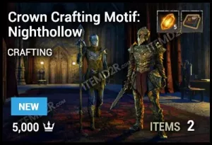 Crown Crafting Motif: Nighthollow