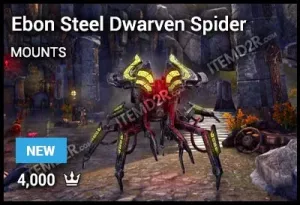 Ebon Steel Dwarven Spider
