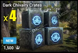 Dark Chivalry Crates x4