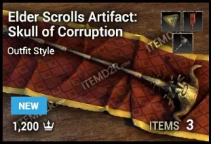Elder Scrolls Artifact: Skull of Corruption