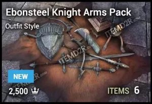 Ebonsteel Knight Arms Pack