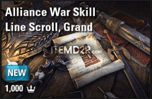 Alliance War Skill Line Scroll, Grand