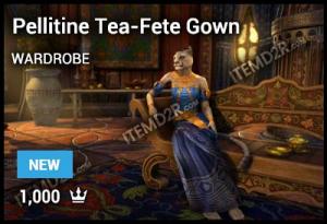 Pellitine Tea-Fete Gown