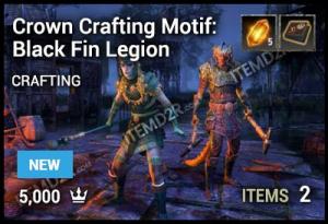 Crown Crafting Motif: Black Fin Legion