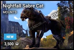 Nightfall Sabre Cat