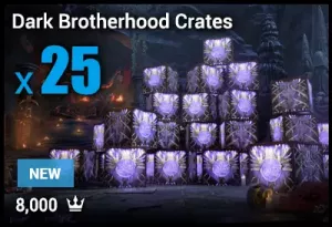 Dark Brotherhood Crates x25