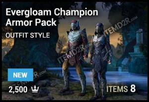 Evergloam Champion Armor Pack