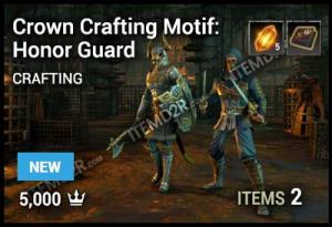 Crown Crafting Motif: Honor Guard