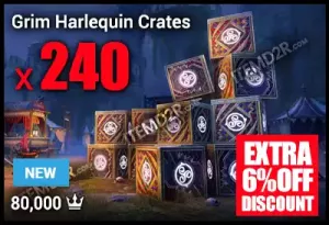 Grim Harlequin Crates x 240