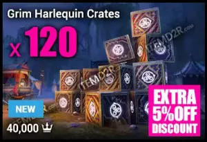 Grim Harlequin Crates x 120