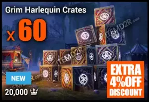 Grim Harlequin Crates x 60
