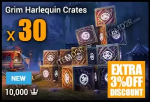 Grim Harlequin Crates x 30