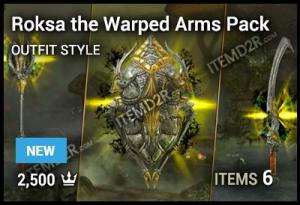 Roksa the Warped Arms Pack