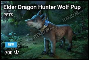 Elder Dragon Hunter Wolf Pup